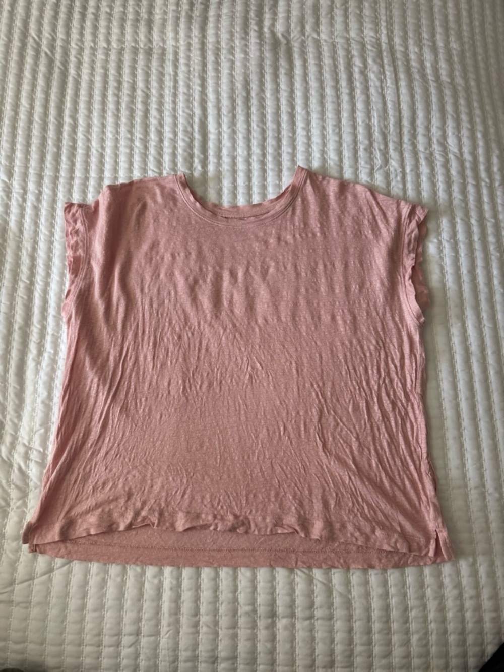 Lou & Grey Soft Crew Tee in Dusty Rose